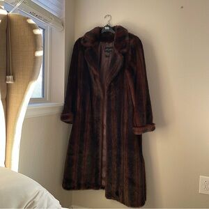 NWOT Faux Fur Coat